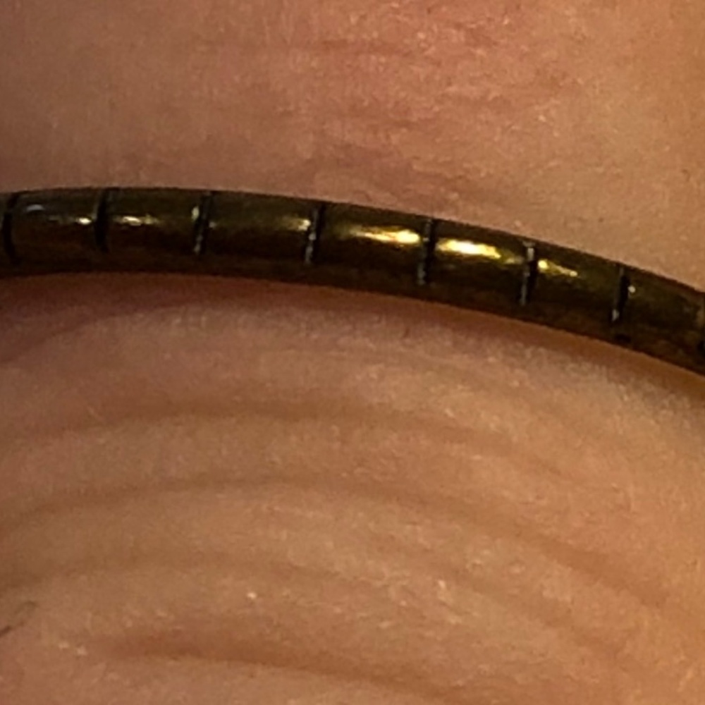 NEW brass stackable ring - Picture 5 of 5